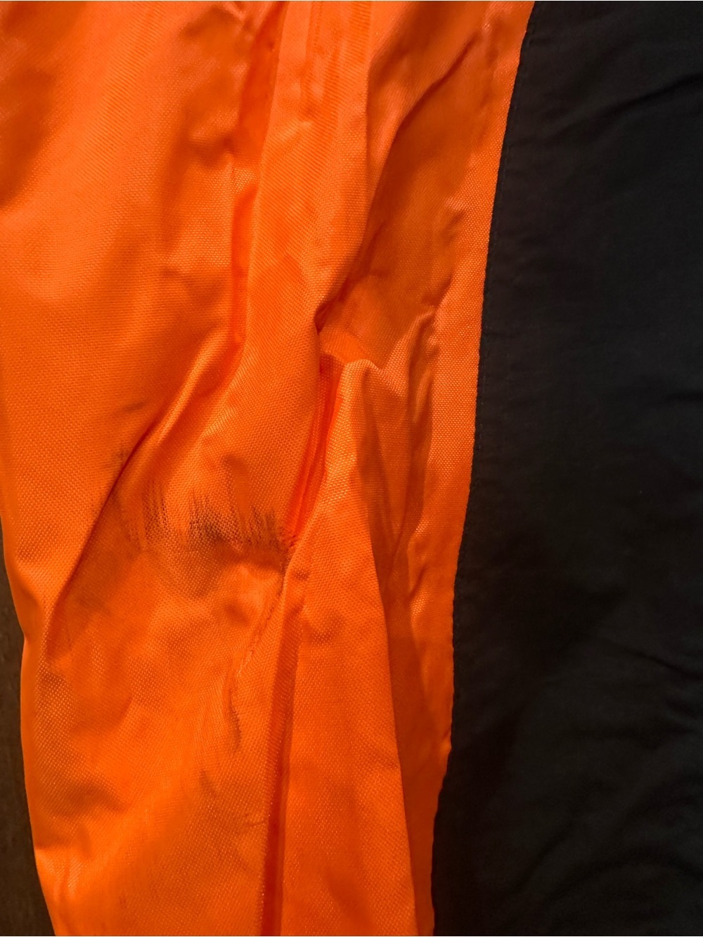 Harley-Davidson Orange and Black Reflective Rain Jacket & Overalls with Bag - Picture 14 of 16